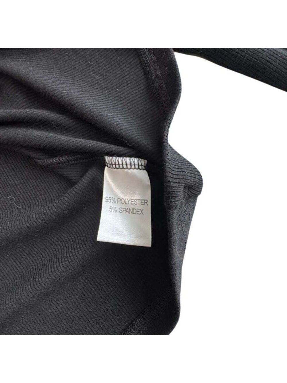 Black Ruffle Sleeve Top‎ | Women's Long Sleeve Blouse | Size XL - Picture 4 of 5